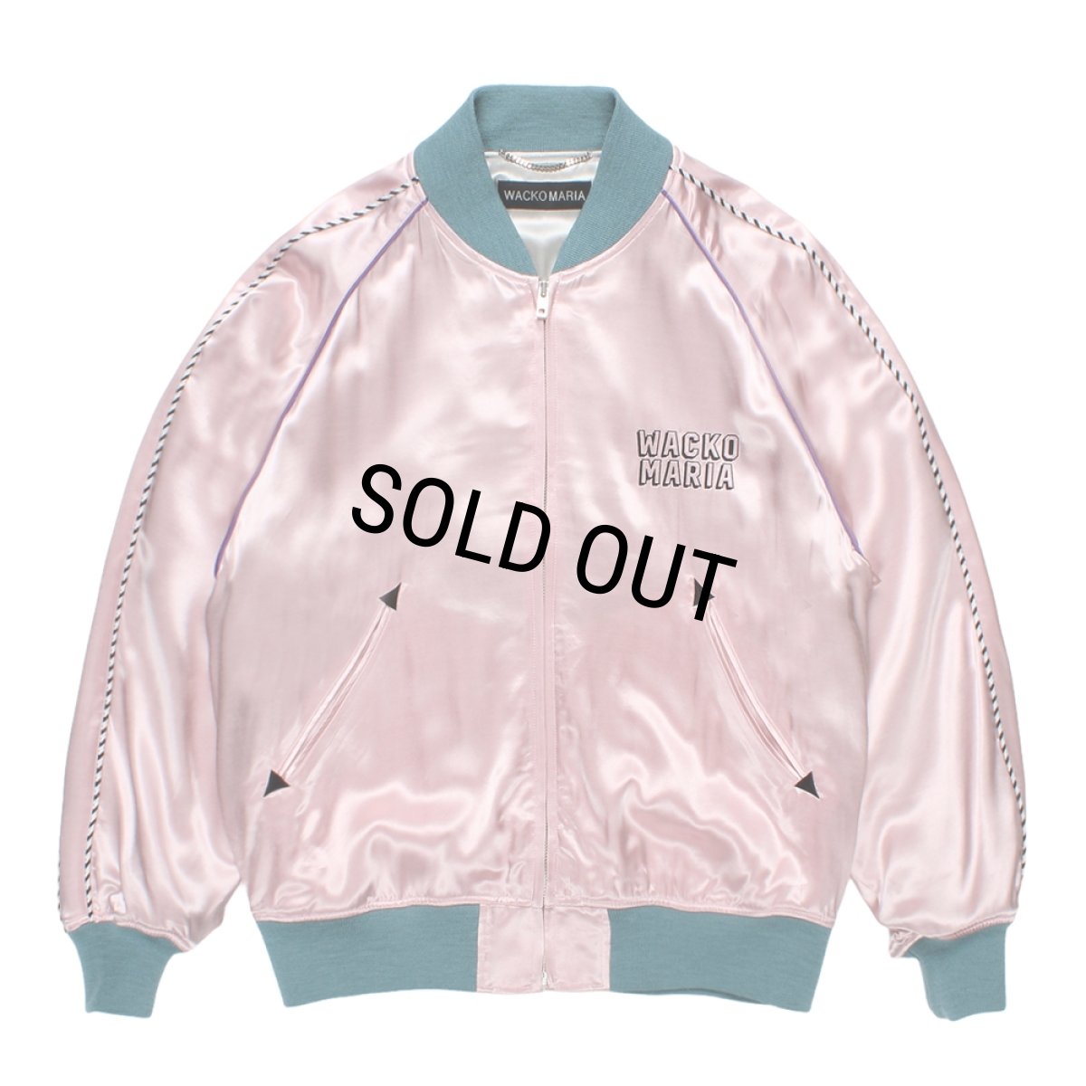 画像1: WACKO MARIA/SOUVENIR JACKET（PINK）［スーベニアJKT-26春夏］ (1)