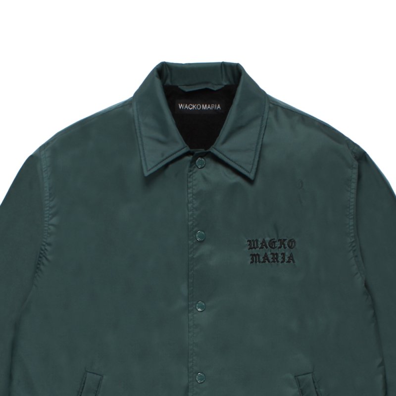 画像3: WACKO MARIA/COACH JACKET（GREEN）［コーチJKT-26春夏］