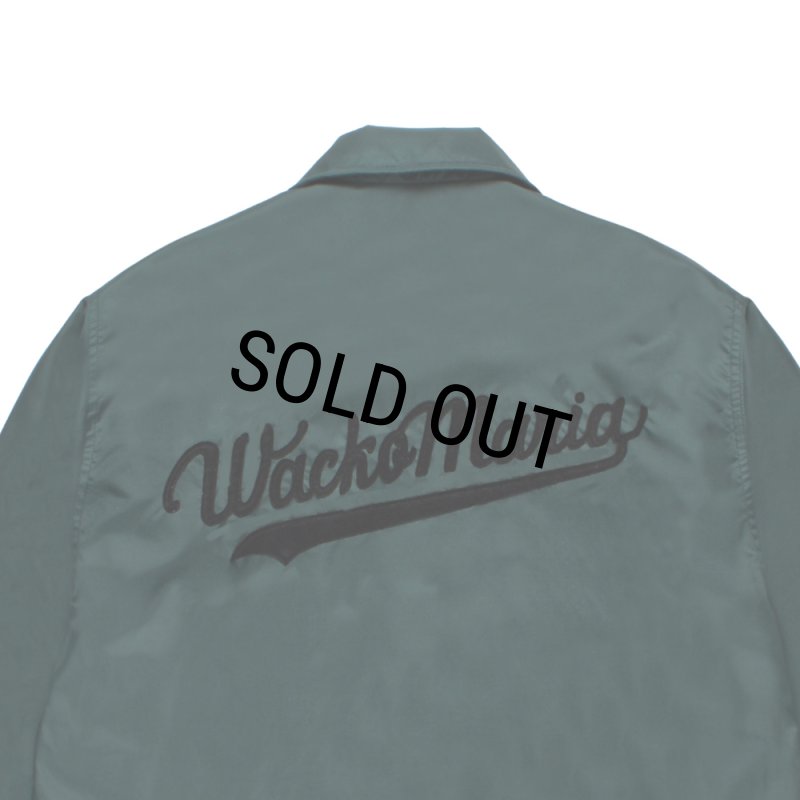 WACKO MARIA/COACH JACKET（GREEN）［コーチJKT-26春夏］ - JONAS
