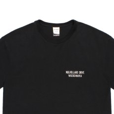 画像3: WACKO MARIA/MULHOLLAND DRIVE / WASHED HEAVY WEIGHT T-SHIRT（BLACK）［プリント+刺繍T-26春夏］ (3)