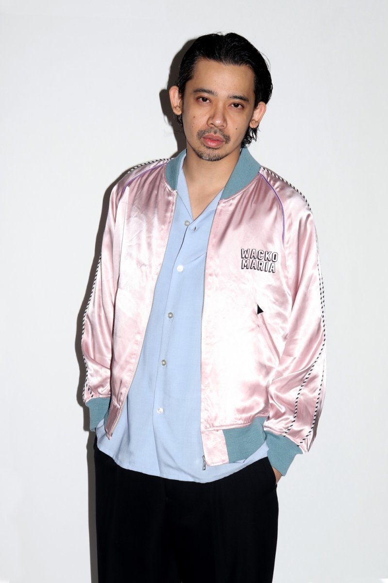 画像9: WACKO MARIA/SOUVENIR JACKET（PINK）［スーベニアJKT-26春夏］ (9)