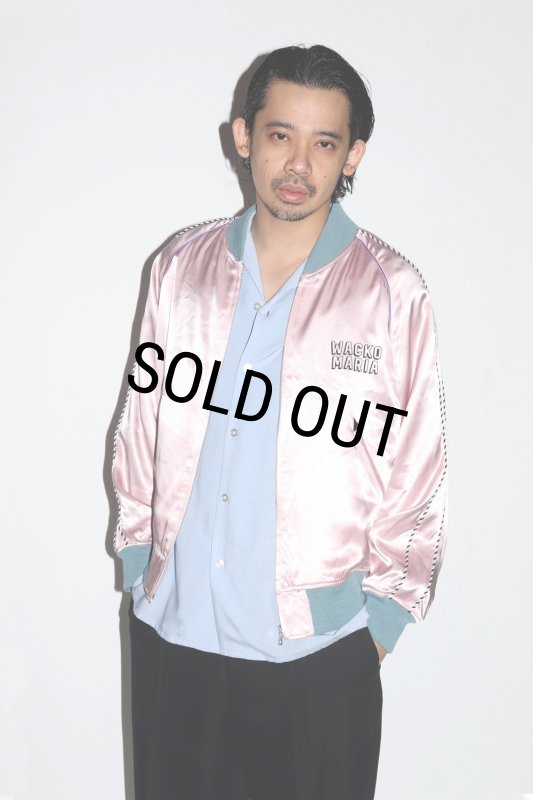 WACKO MARIA/SOUVENIR JACKET（PINK）［スーベニアJKT-26春夏］ - JONAS