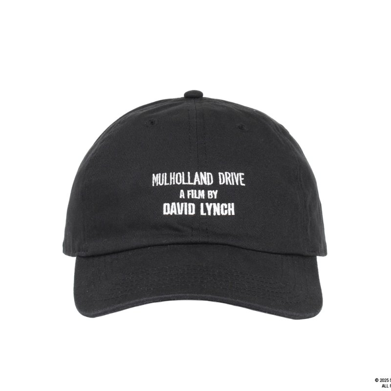 画像1: WACKO MARIA/MULHOLLAND DRIVE / 6 PANEL CAP（BLACK）［6パネルキャップ-26春夏］