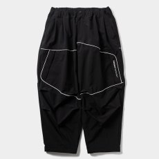 画像1: TIGHTBOOTH/PIPING TACTICAL BALLOON PANTS（Black）［パイピングタクティカルバルーンパンツ-26春夏］ (1)
