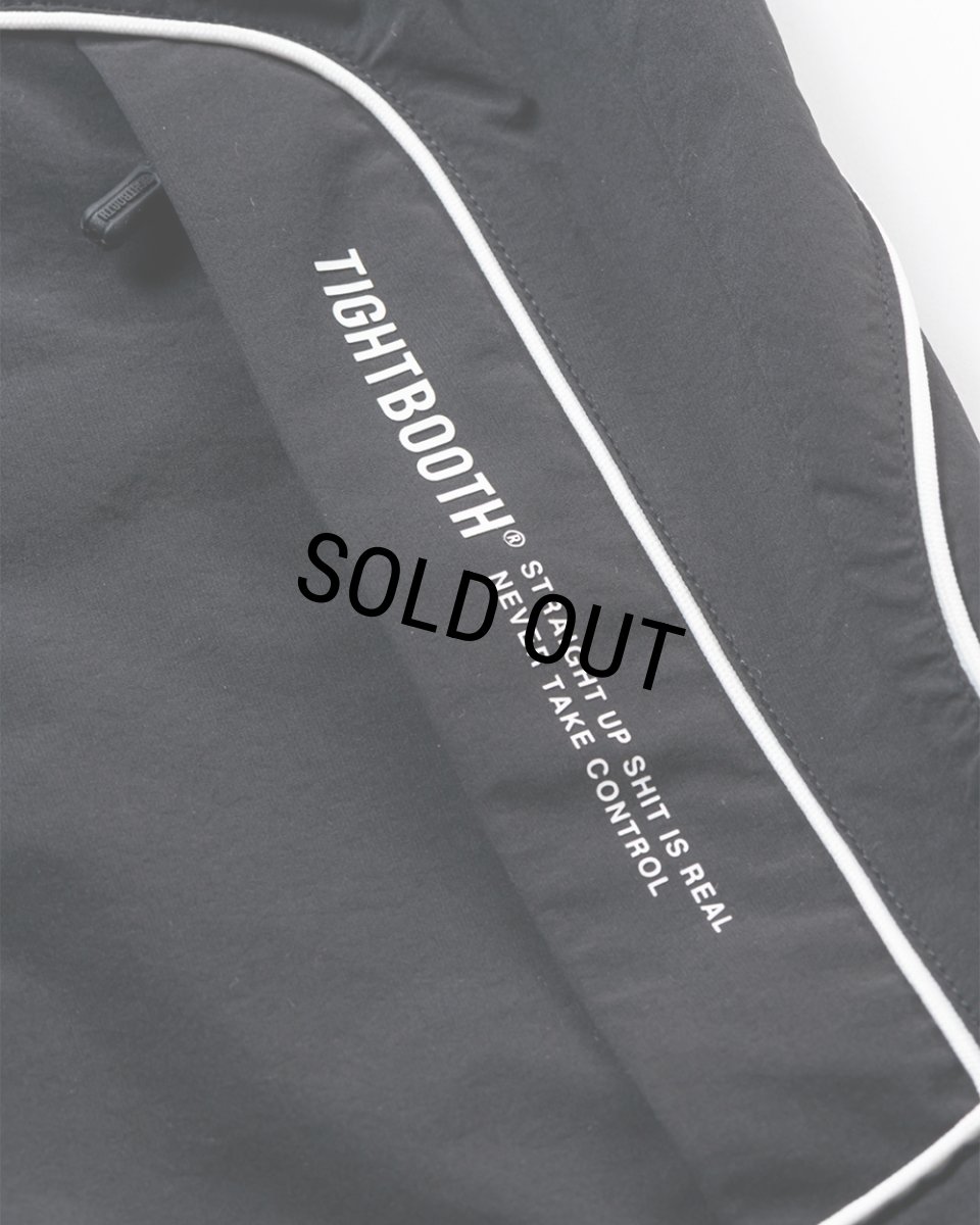 画像5: 【20%OFF】TIGHTBOOTH/PIPING TACTICAL BALLOON PANTS（Black）［パイピングタクティカルバルーンパンツ-26春夏］ (5)