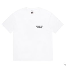 画像2: WACKO MARIA/MULHOLLAND DRIVE / WASHED HEAVY WEIGHT T-SHIRT（WHITE）［プリント+刺繍T-26春夏］ (2)