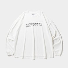 画像1: TIGHTBOOTH/METAL LOGO L/S T-SHIRT（White）［メタルロゴ長袖T-26春夏］ (1)