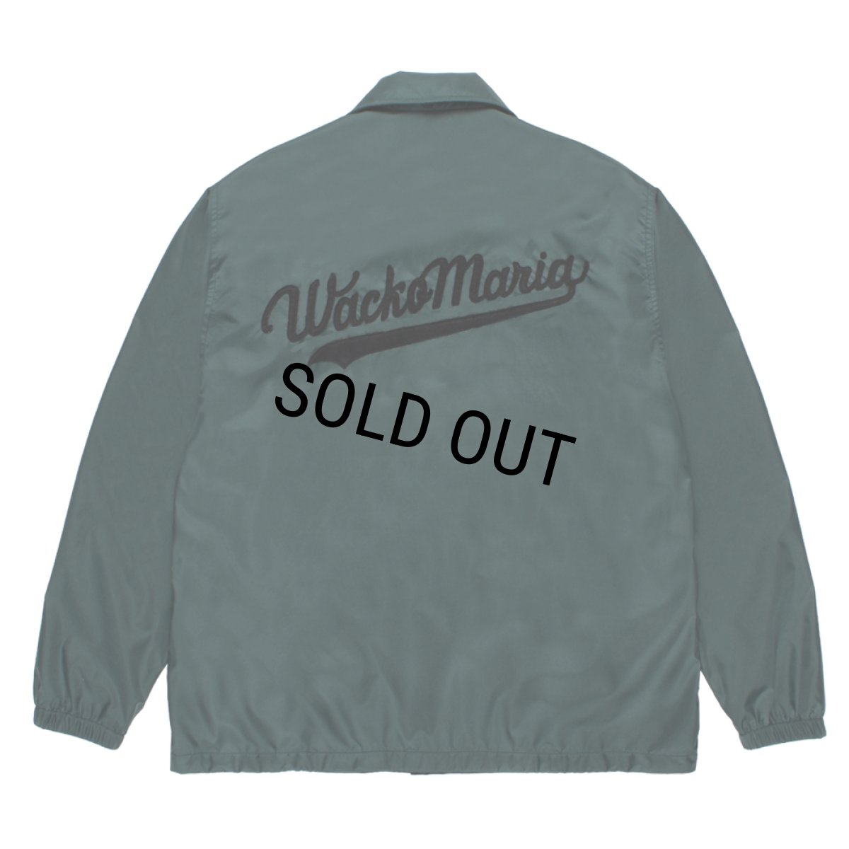 画像1: WACKO MARIA/COACH JACKET（GREEN）［コーチJKT-26春夏］ (1)