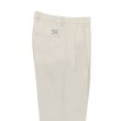 WACKO MARIA/DOUBLE PLEATED CHINO TROUSERS（BEIGE）［ツータックチノ