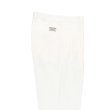 WACKO MARIA/DOUBLE PLEATED CHINO TROUSERS（WHITE）［ツータックチノ