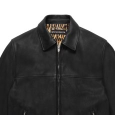 画像3: WACKO MARIA/LEATHER SINGLE RIDERS JACKET（BLACK）［レザーシングルライダースJKT-26春夏］ (3)
