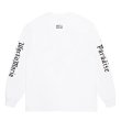 WACKO MARIA/WASHED HEAVY WEIGHT LONG SLEEVE T-SHIRT（WHITE