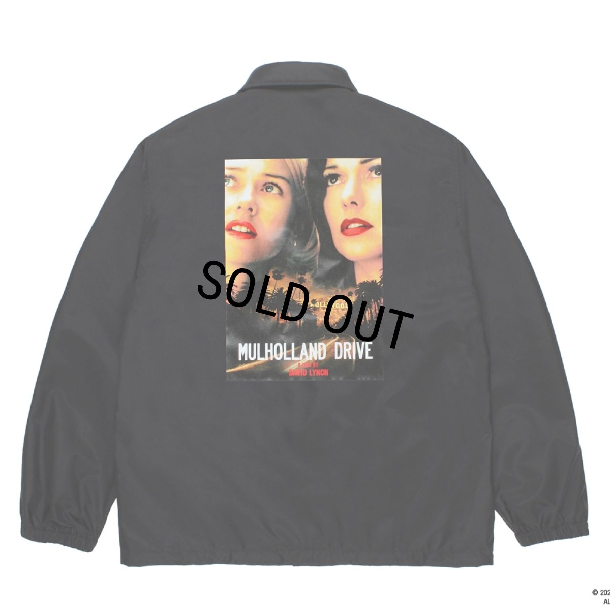 画像1: WACKO MARIA/MULHOLLAND DRIVE / COACH JACKET（BLACK）［コーチJKT-26春夏］ (1)