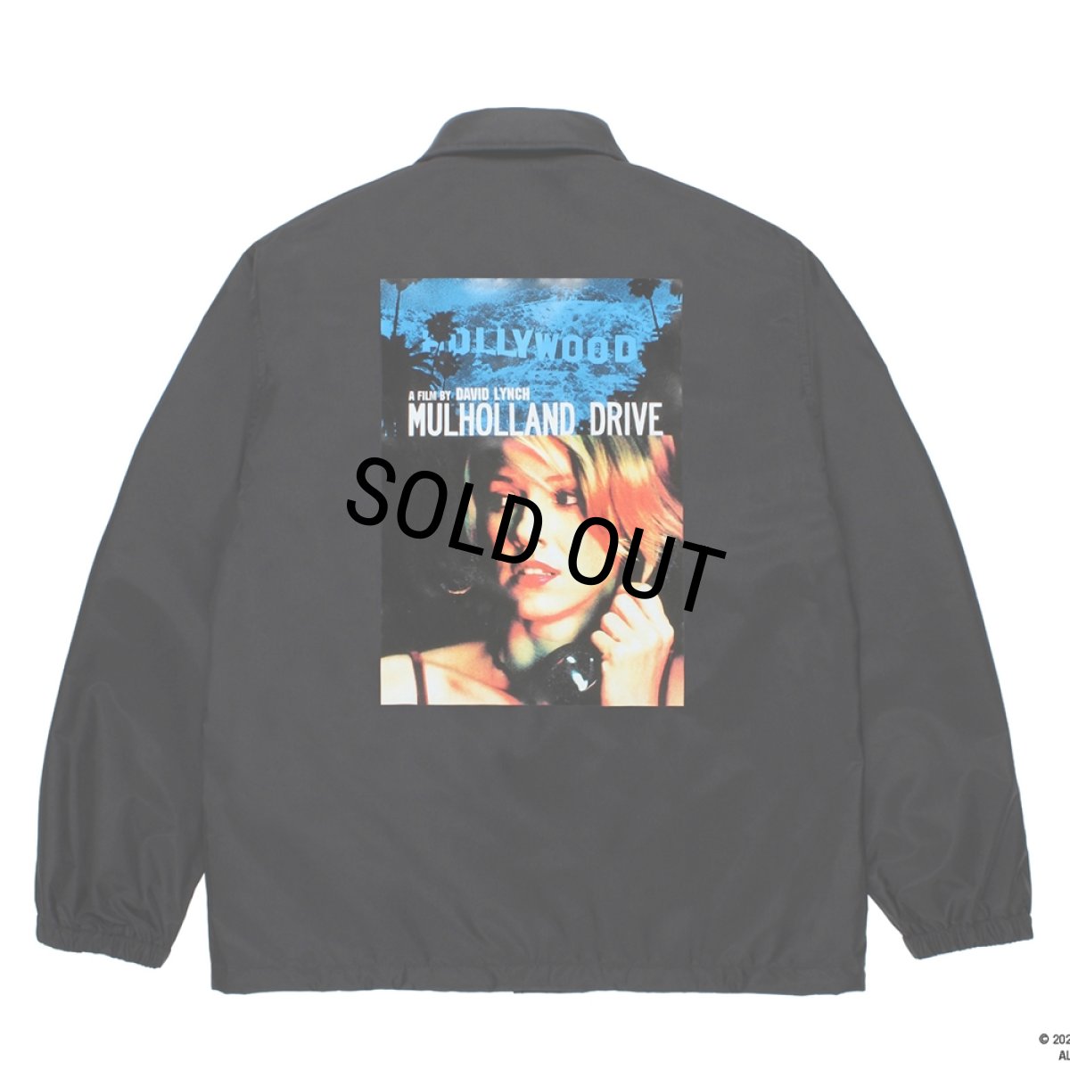 画像1: WACKO MARIA/MULHOLLAND DRIVE / COACH JACKET（BLACK）［コーチJKT-26春夏］ (1)