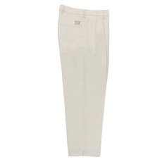 画像1: WACKO MARIA/DOUBLE PLEATED CHINO TROUSERS（BEIGE）［ツータックチノトラウザース-26春夏］ (1)