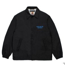 画像2: WACKO MARIA/MULHOLLAND DRIVE / COACH JACKET（BLACK）［コーチJKT-26春夏］ (2)