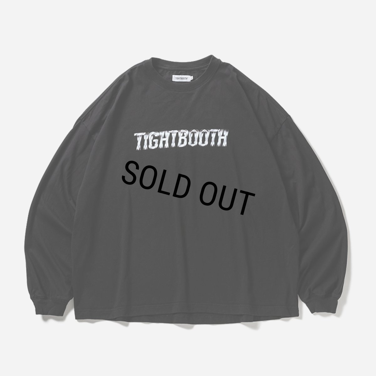 画像1: TIGHTBOOTH/METAL LOGO L/S T-SHIRT（Black）［メタルロゴ長袖T-26春夏］ (1)