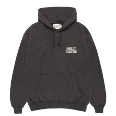 画像2: WACKO MARIA/MIDDLE WEIGHT HOODED SWEAT SHIRT（CHARCOAL）［プルオーバーパーカー-26春夏］ (2)