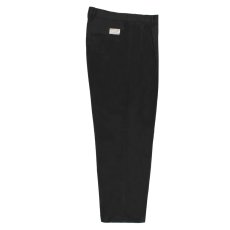 画像1: WACKO MARIA/DOUBLE PLEATED CHINO TROUSERS（BLACK）［ツータックチノトラウザース-26春夏］ (1)