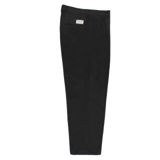 WACKO MARIA/DOUBLE PLEATED CHINO TROUSERS（BLACK）［ツータックチノ
