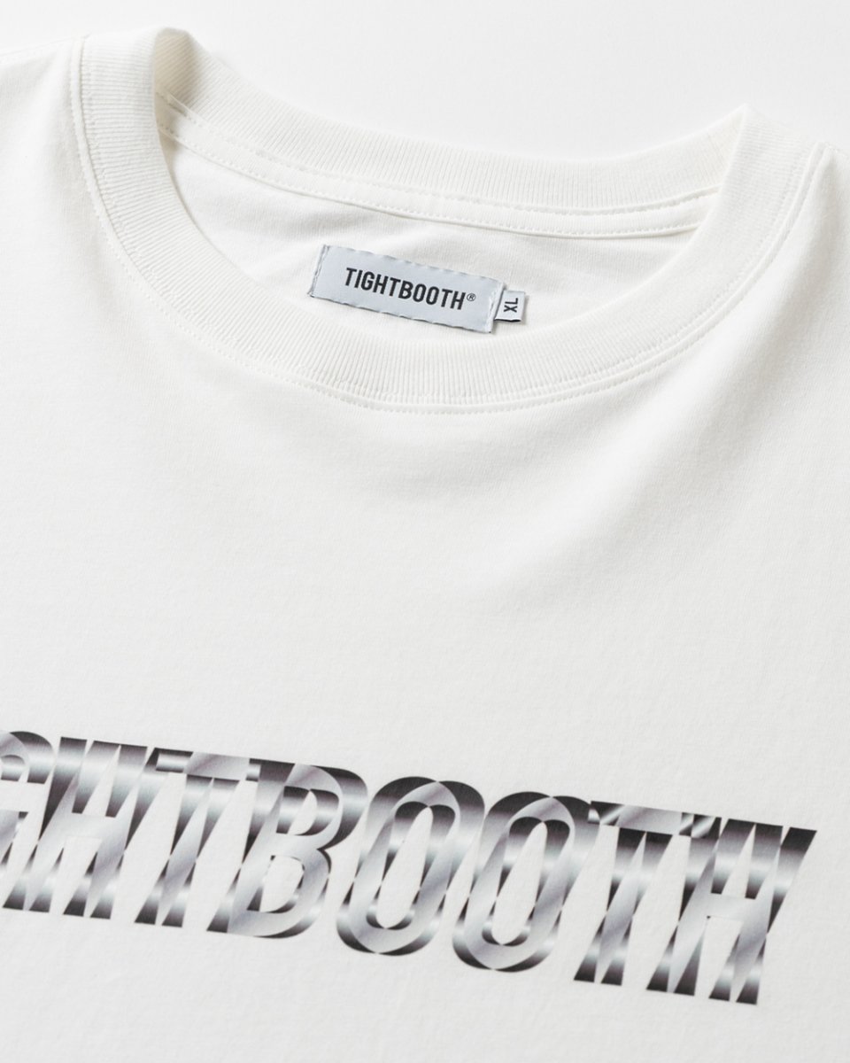 画像2: TIGHTBOOTH/METAL LOGO L/S T-SHIRT（White）［メタルロゴ長袖T-26春夏］ (2)