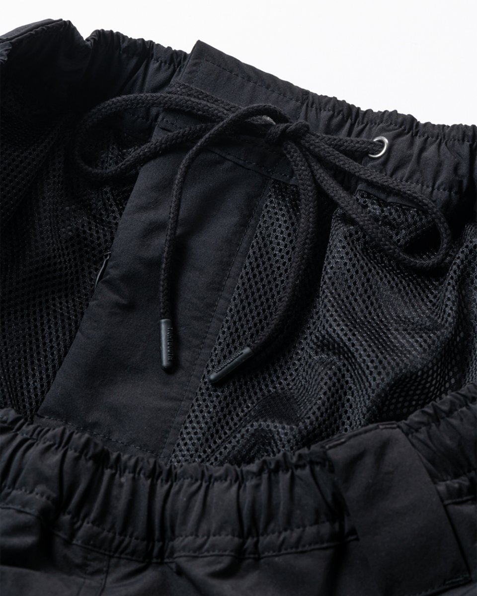 画像4: TIGHTBOOTH/PIPING TACTICAL BALLOON PANTS（Black）［パイピングタクティカルバルーンパンツ-26春夏］ (4)