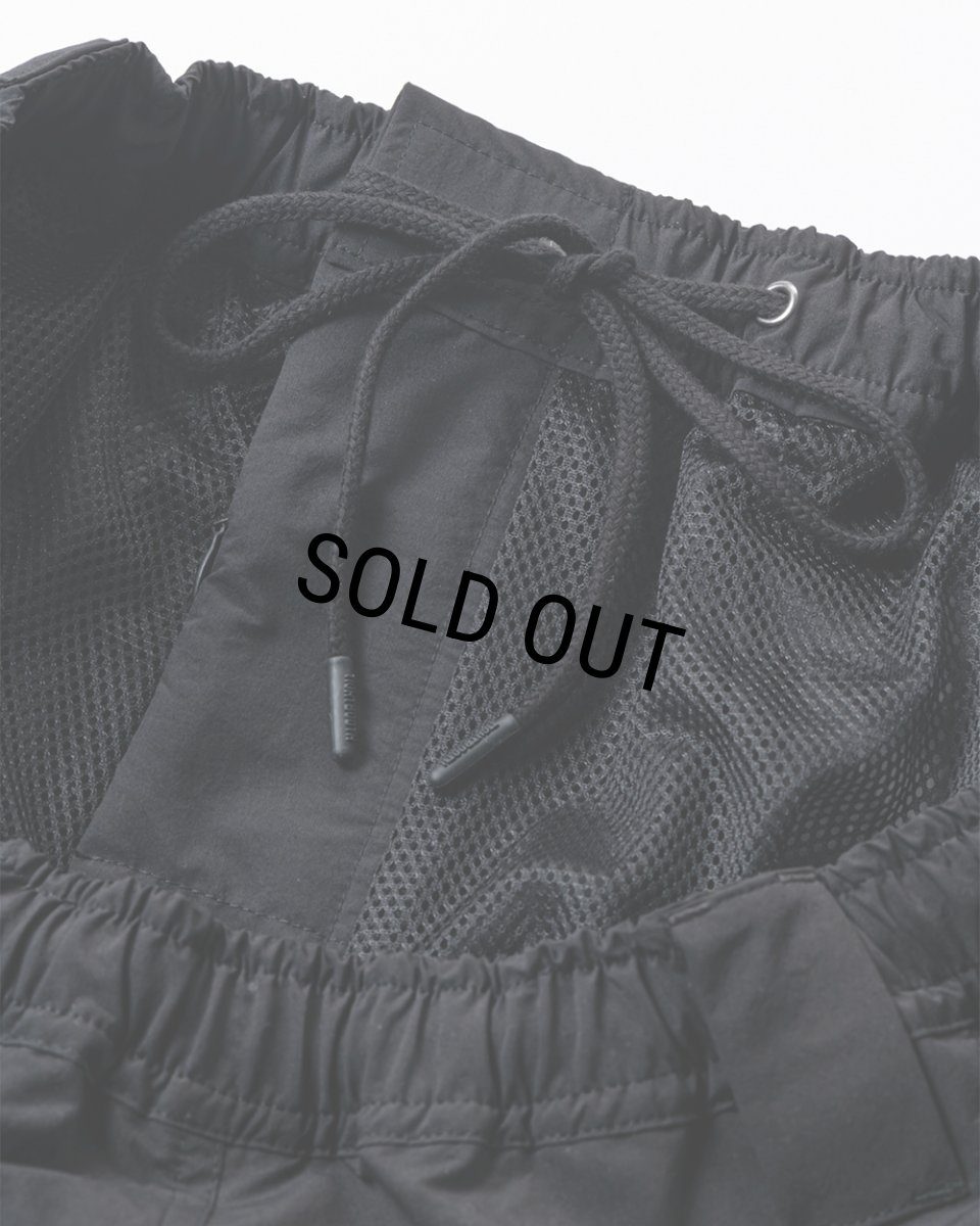 画像4: 【20%OFF】TIGHTBOOTH/PIPING TACTICAL BALLOON PANTS（Black）［パイピングタクティカルバルーンパンツ-26春夏］ (4)