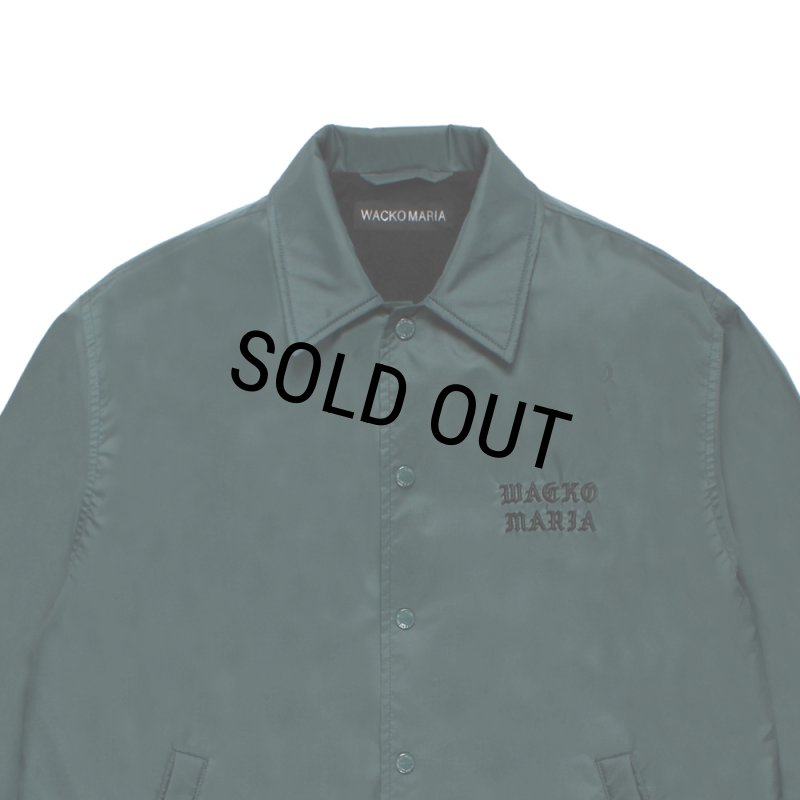 WACKO MARIA/COACH JACKET（GREEN）［コーチJKT-26春夏］ - JONAS