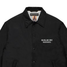 画像3: WACKO MARIA/MULHOLLAND DRIVE / COACH JACKET（BLACK）［コーチJKT-26春夏］ (3)