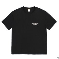 画像2: WACKO MARIA/MULHOLLAND DRIVE / WASHED HEAVY WEIGHT T-SHIRT（BLACK）［プリント+刺繍T-26春夏］ (2)
