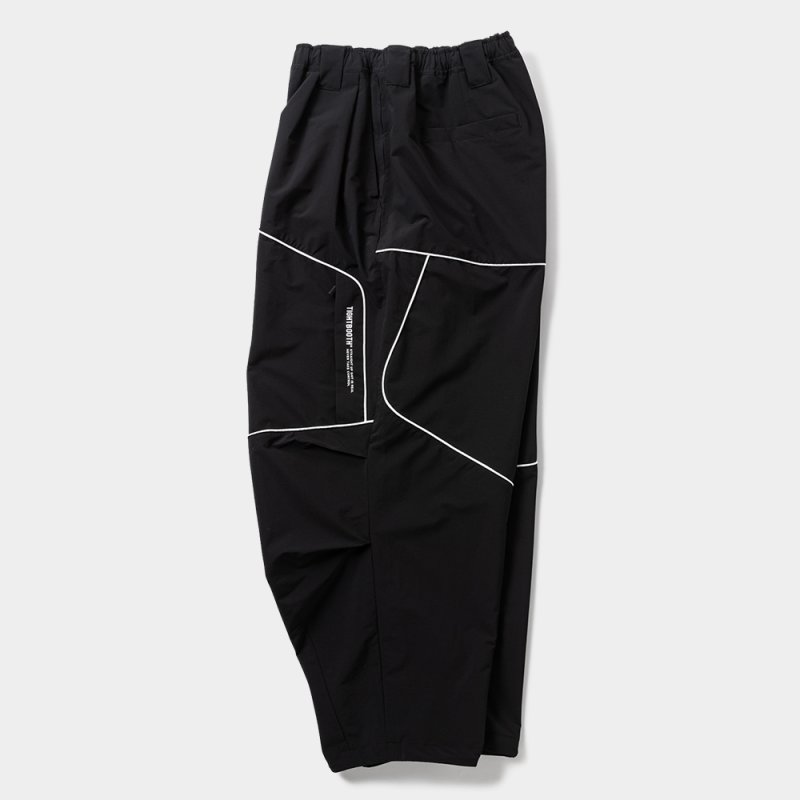 画像3: TIGHTBOOTH/PIPING TACTICAL BALLOON PANTS（Black）［パイピングタクティカルバルーンパンツ-26春夏］