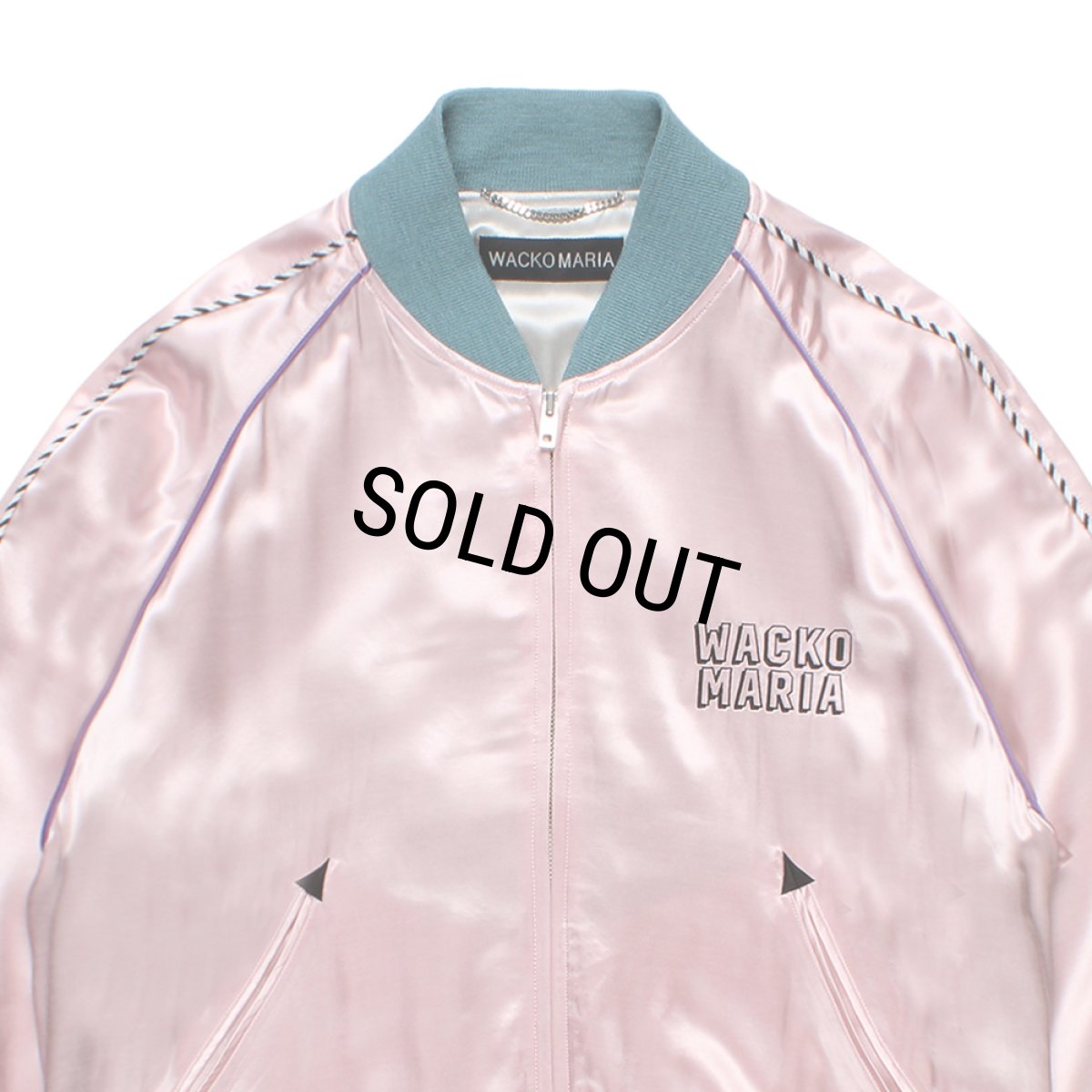 画像4: WACKO MARIA/SOUVENIR JACKET（PINK）［スーベニアJKT-26春夏］ (4)