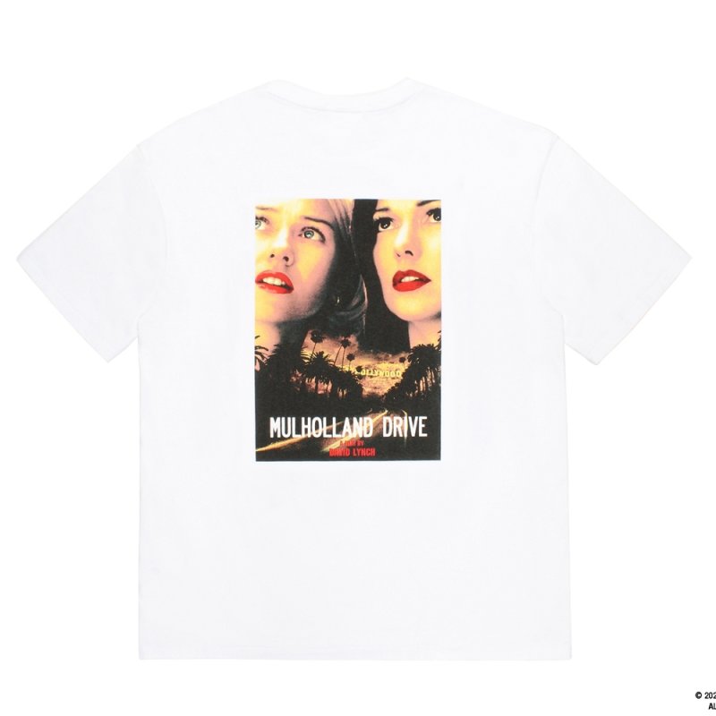 画像2: WACKO MARIA/MULHOLLAND DRIVE / WASHED HEAVY WEIGHT T-SHIRT（WHITE）［プリント+刺繍T-26春夏］