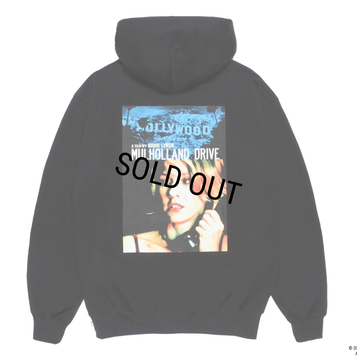 画像1: WACKO MARIA/MULHOLLAND DRIVE / HEAVY WEIGHT ZIP HOODED SWEAT SHIRT（BLACK）［ジップアップパーカー-26春夏］ (1)