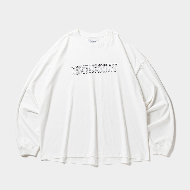 画像1: TIGHTBOOTH/METAL LOGO L/S T-SHIRT（White）［メタルロゴ長袖T-26春夏］