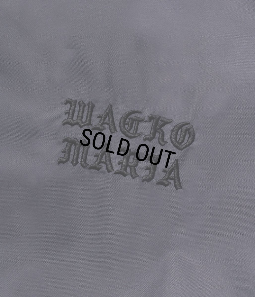 画像4: WACKO MARIA/COACH JACKET（DARK PURPLE）［コーチJKT-26春夏］ (4)