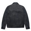 WACKO MARIA/LEATHER SINGLE RIDERS JACKET（DARK BLUE）［レザー
