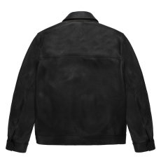 画像2: WACKO MARIA/LEATHER SINGLE RIDERS JACKET（BLACK）［レザーシングルライダースJKT-26春夏］ (2)