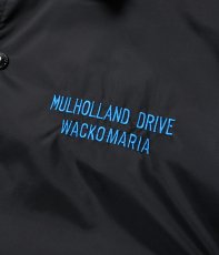 画像4: WACKO MARIA/MULHOLLAND DRIVE / COACH JACKET（BLACK）［コーチJKT-26春夏］ (4)