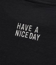 画像4: WACKO MARIA/WASHED HEAVY WEIGHT LONG SLEEVE T-SHIRT（BLACK）［プリント+刺繍長袖T-26春夏］ (4)