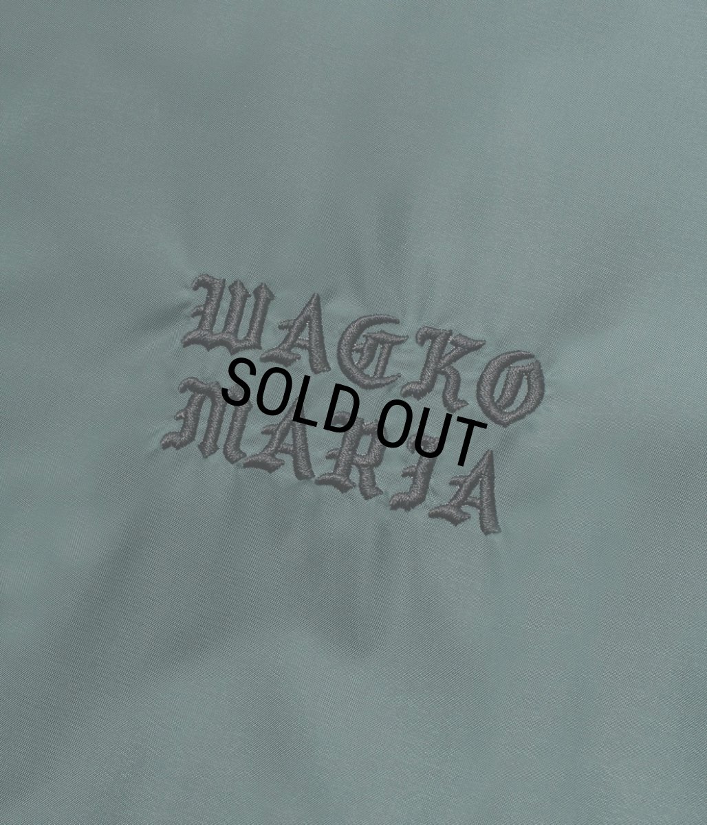 画像4: WACKO MARIA/COACH JACKET（GREEN）［コーチJKT-26春夏］ (4)