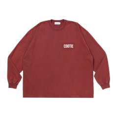 画像1: COOTIE PRODUCTIONS/AD Processing L/S Tee（Burgundy）［ADプロセシング長袖T-26春夏］ (1)