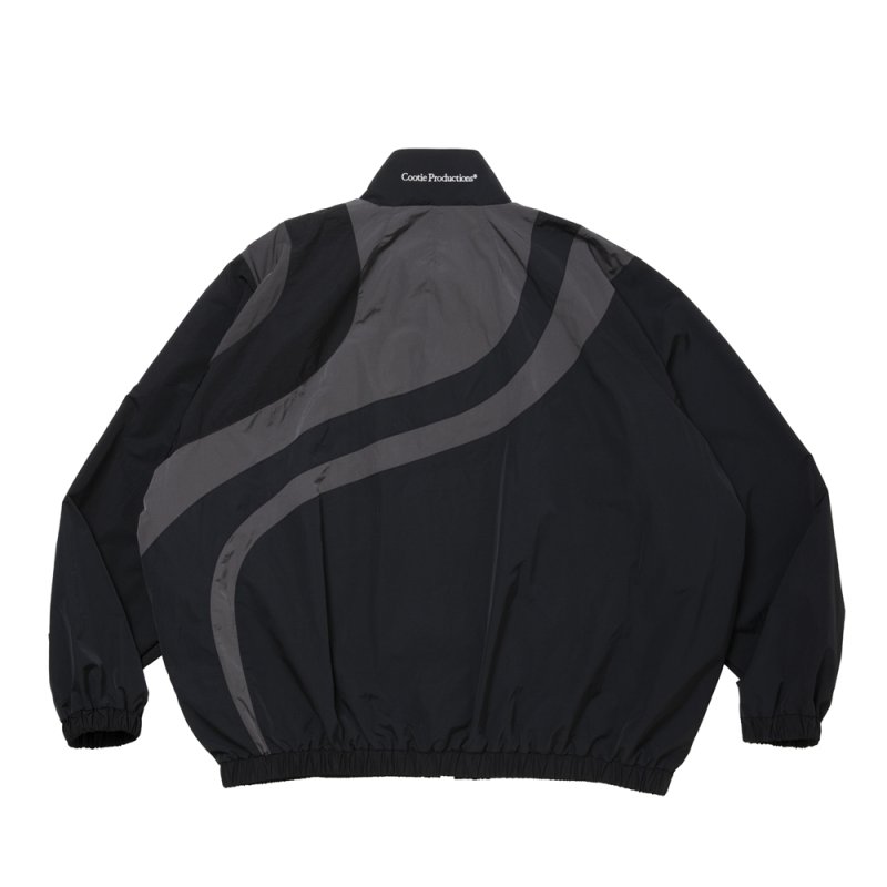 画像2: COOTIE PRODUCTIONS/Nylon Paneling Track Jacket（Black）［ナイロンパネリングトラックJKT-26春夏］