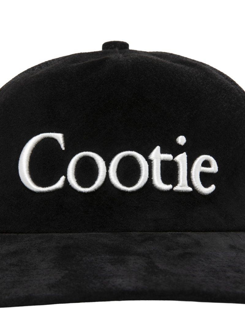 画像3: COOTIE PRODUCTIONS/Suede 5 Panel Mesh Cap（Black）［スウェード5パネルメッシュキャップ-26春夏］