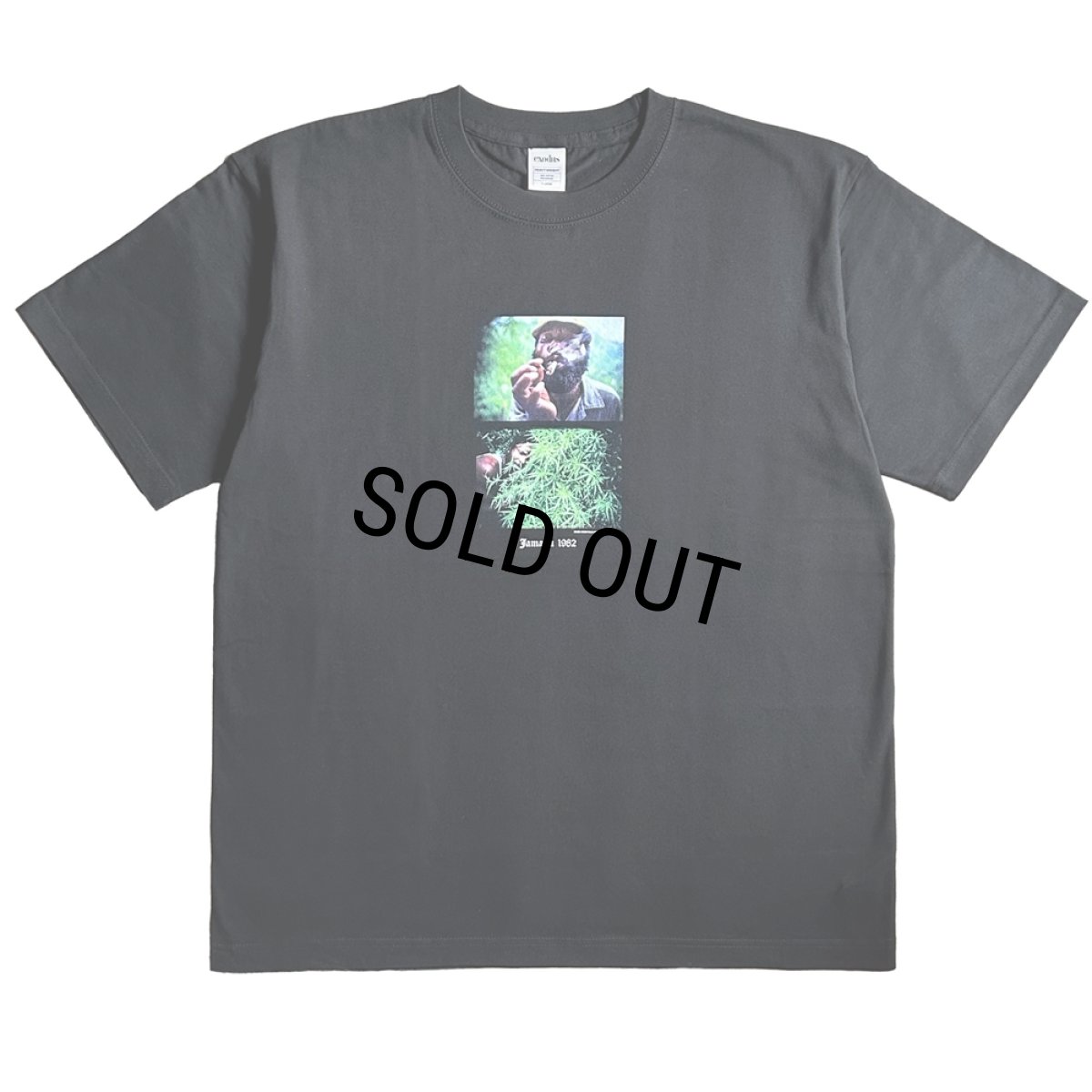 画像1: exodus brand/MASATAKA ISHIDA  JAMAICA 1982 T SHIRT TYPE-3（BLACK）［プリントT-26春夏］ (1)