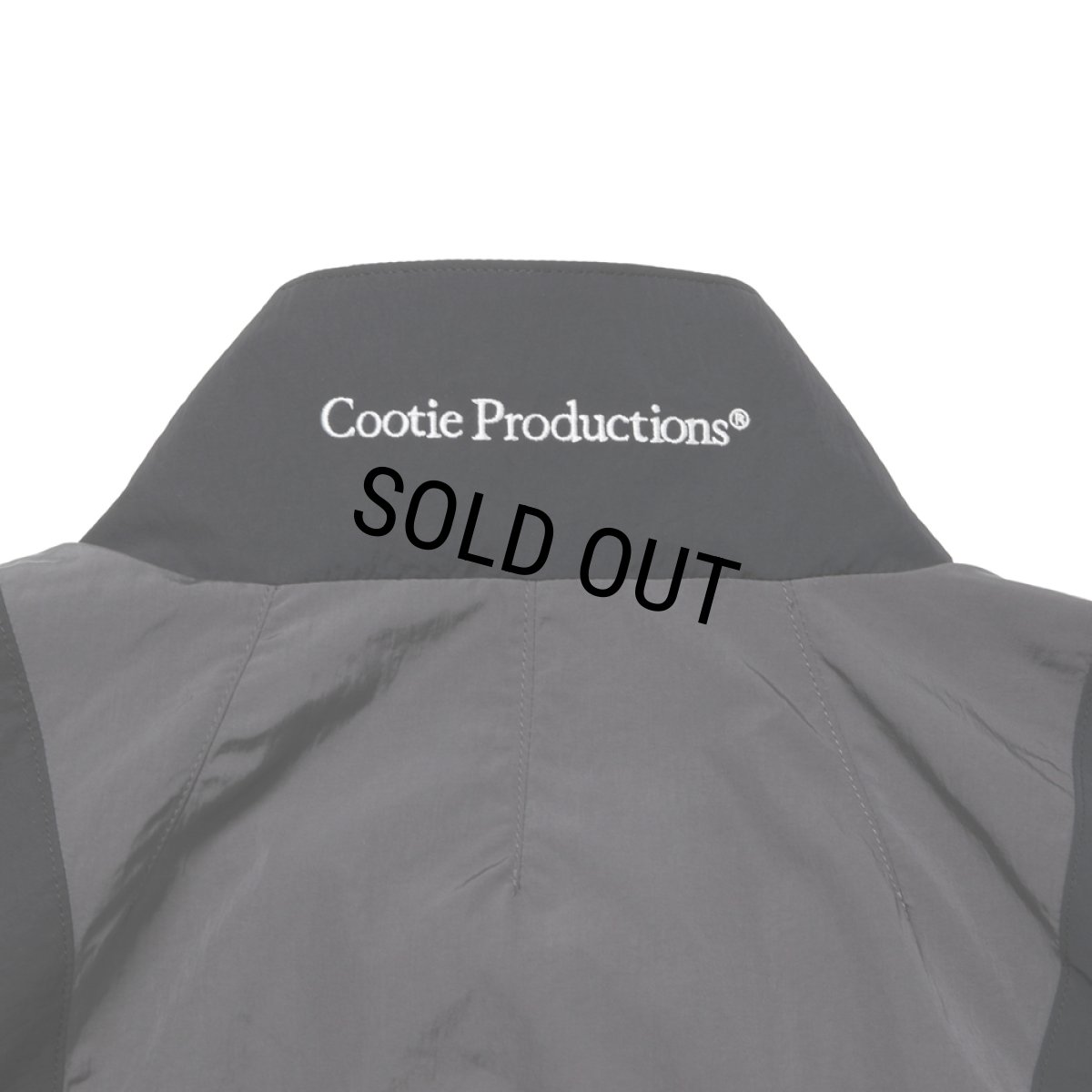 画像6: COOTIE PRODUCTIONS/Nylon Paneling Track Jacket（Black）［ナイロンパネリングトラックJKT-26春夏］ (6)