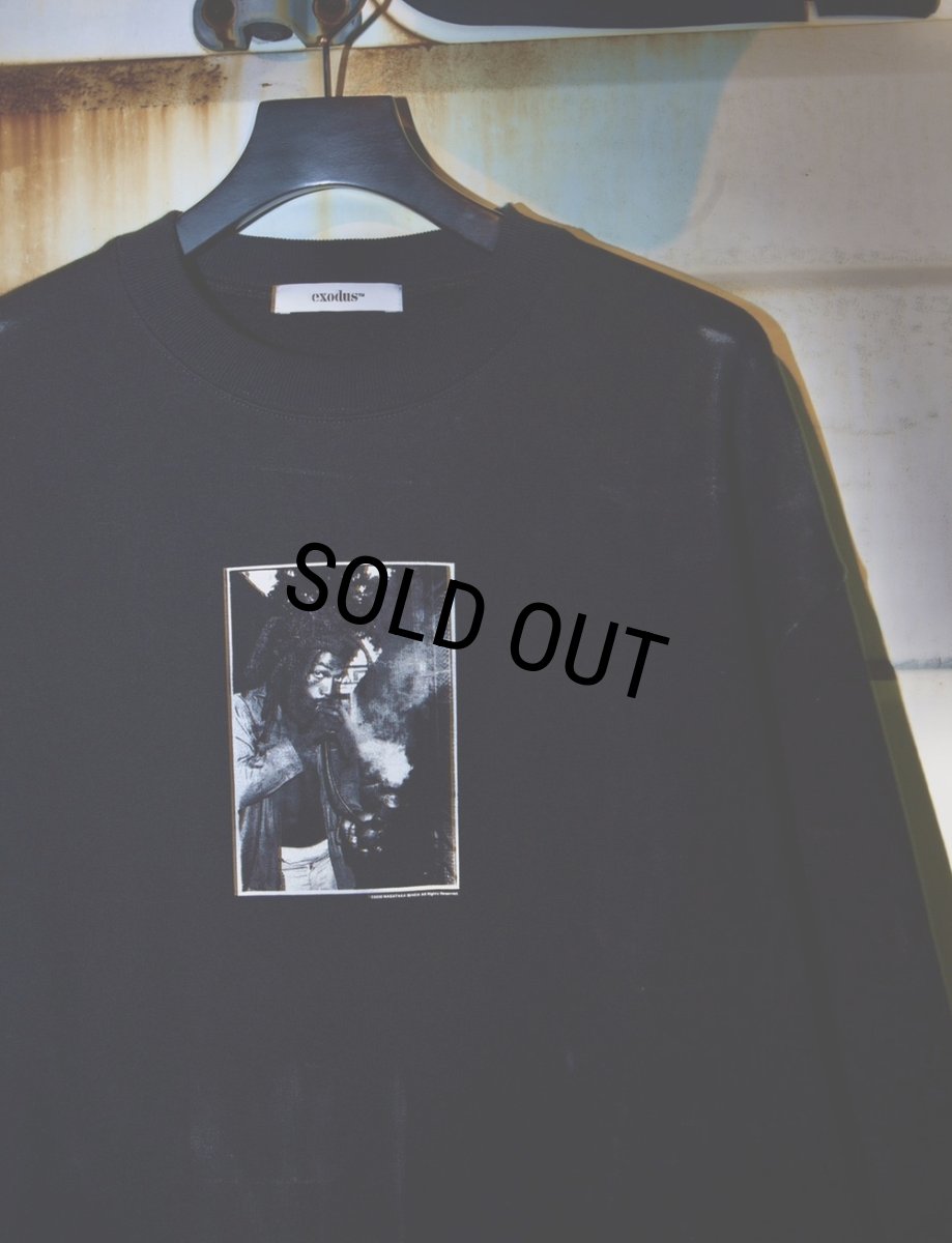 画像4: exodus brand/MASATAKA ISHIDA  JAMAICA 1982 SWEAT CREW NECK TYPE-2（BLACK）［クルーネックスウェット-26春夏］ (4)