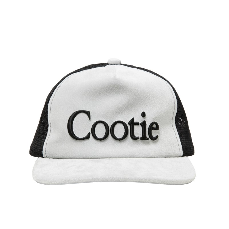画像1: COOTIE PRODUCTIONS/Suede 5 Panel Mesh Cap（L.Gray）［スウェード5パネルメッシュキャップ-26春夏］
