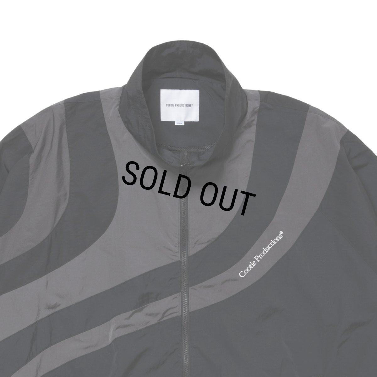 画像3: COOTIE PRODUCTIONS/Nylon Paneling Track Jacket（Black）［ナイロンパネリングトラックJKT-26春夏］ (3)