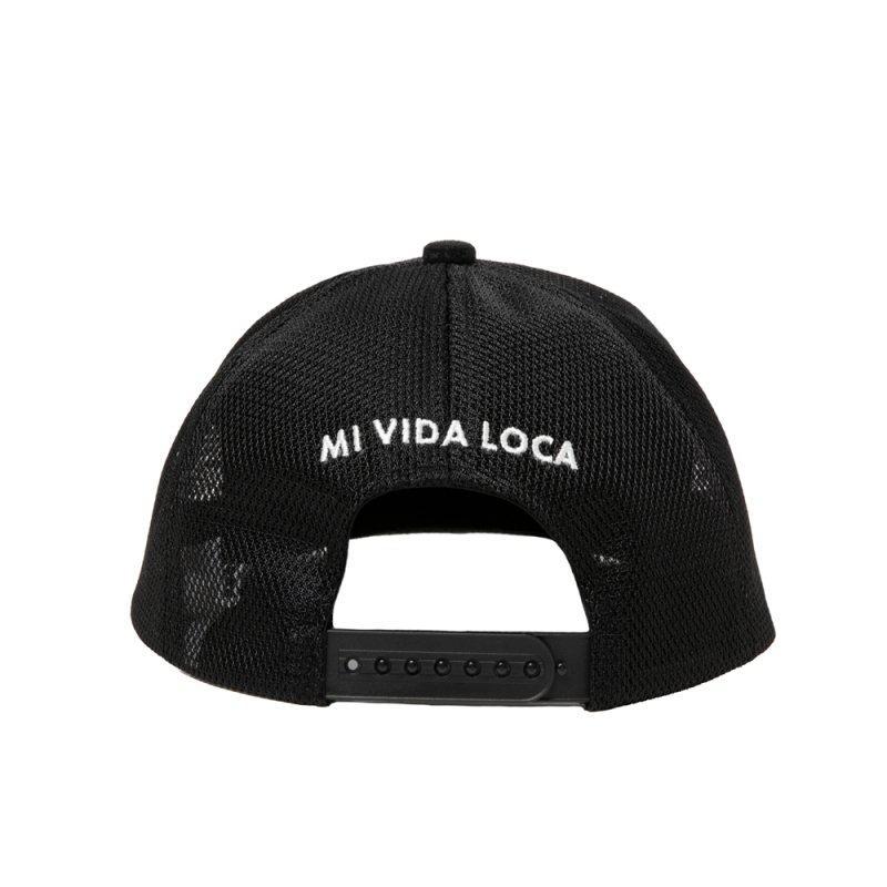 画像2: COOTIE PRODUCTIONS/Suede 5 Panel Mesh Cap（Black）［スウェード5パネルメッシュキャップ-26春夏］